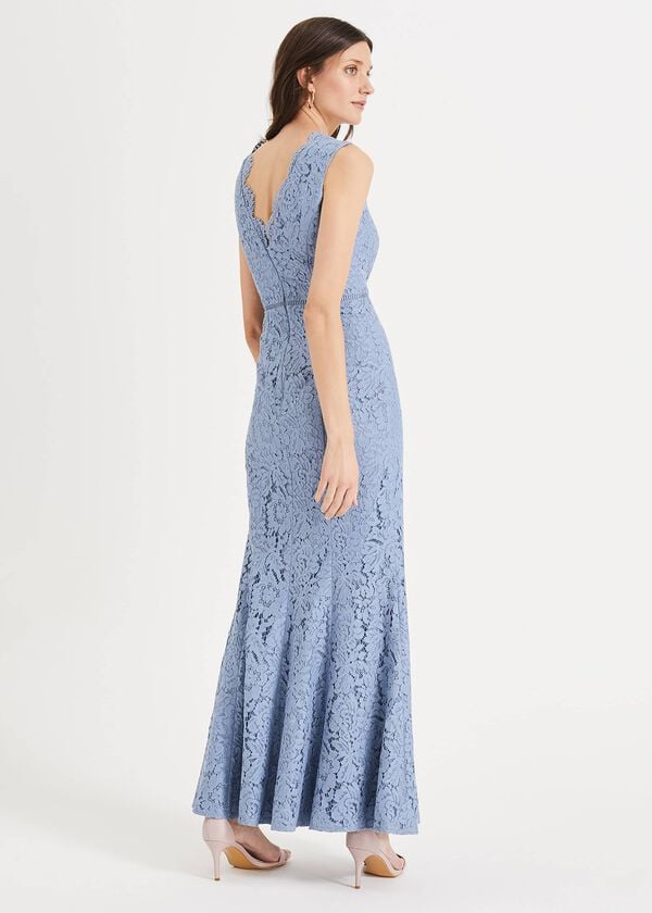 Phase Eight Paola Lace Fishtail Dress