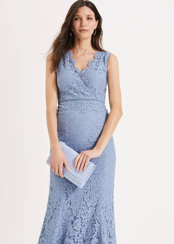 Phase Eight Paola Lace Fishtail Dress