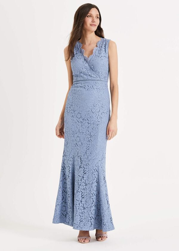 phase eight Paola Lace Fishtail Dress