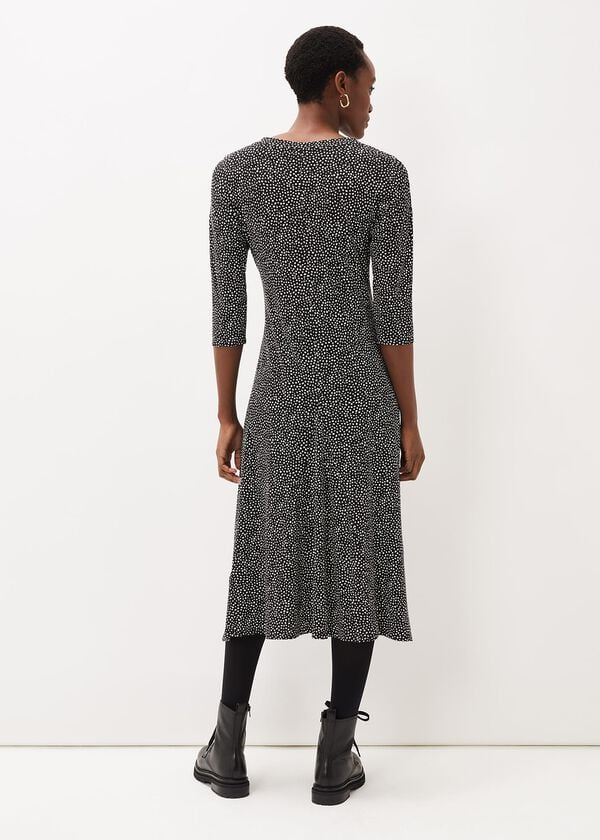 Phase Eight Paris Spot Print Dress