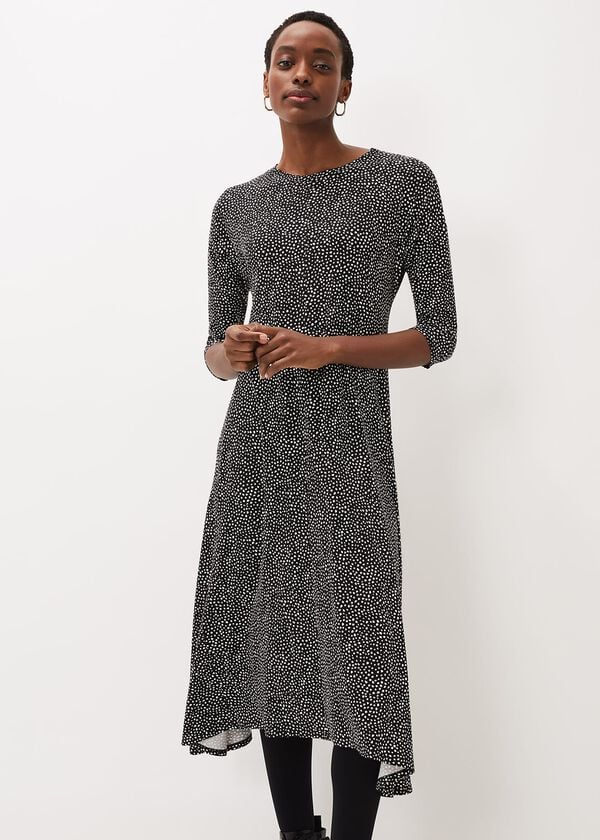 Phase Eight Paris Spot Print Dress