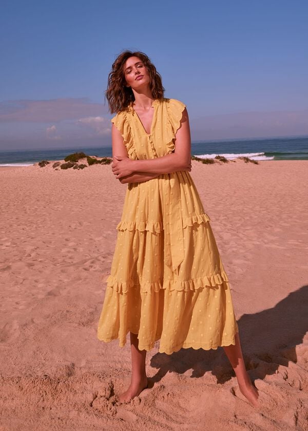 phase eight Parissa Cotton Frill Dress