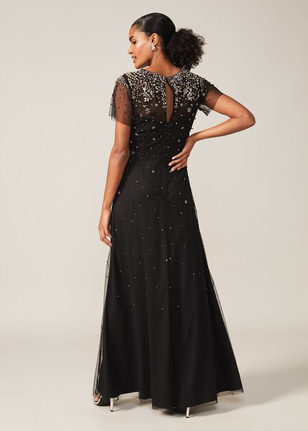 Phase Eight Pascale Jewelled Tulle Dress