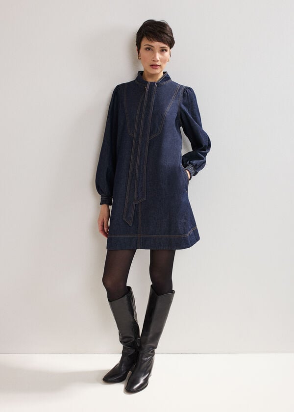 Phase Eight Peggie Denim Dress