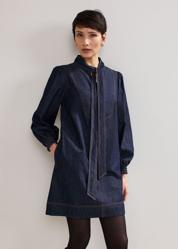 phase eight Peggie Denim Dress