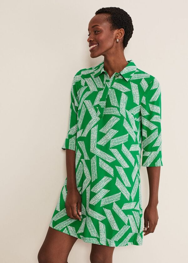 phase eight Penele Abstract Mini Dress