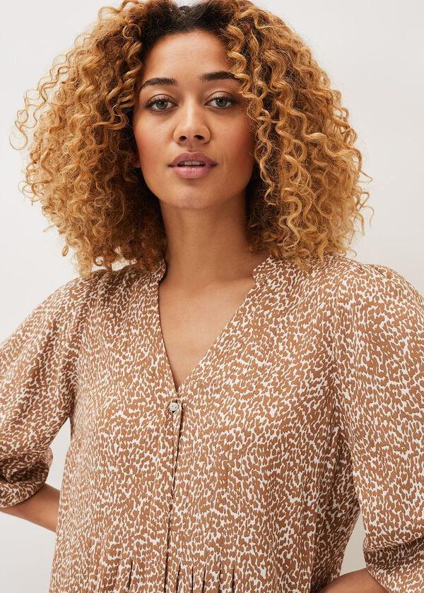 Phase Eight Penele Ditsy Print Swing Dress