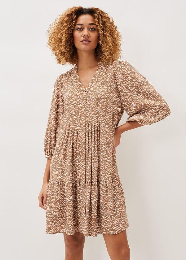 phase eight Penele Ditsy Print Swing Dress