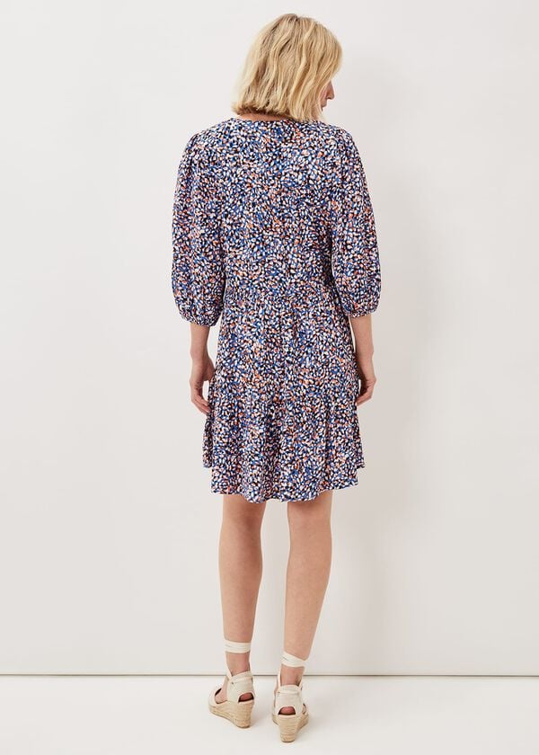 Phase Eight Penele Dotty Print Short Dress