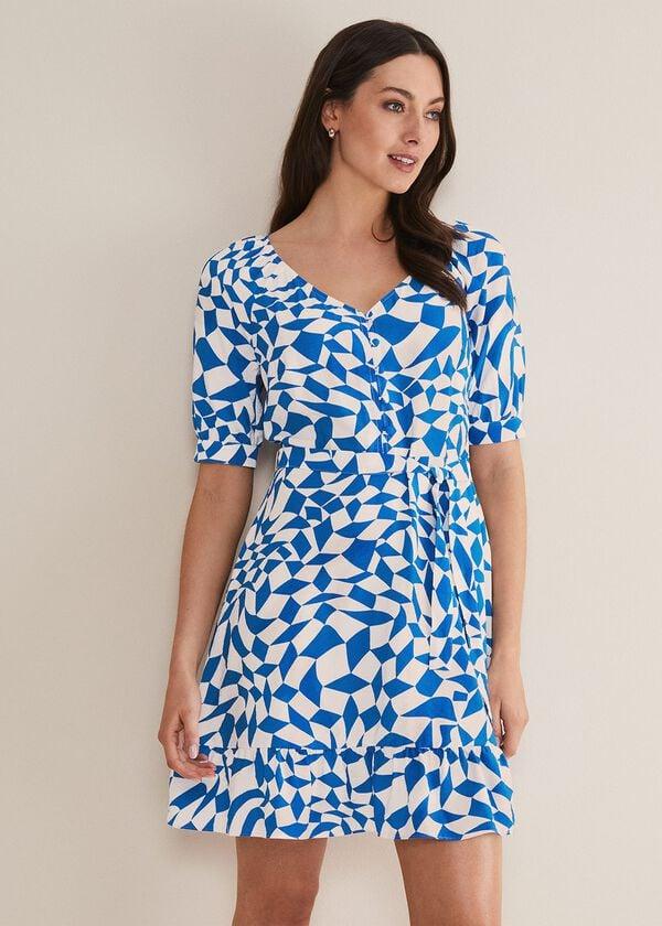 phase eight Penele Geo Swing Dress