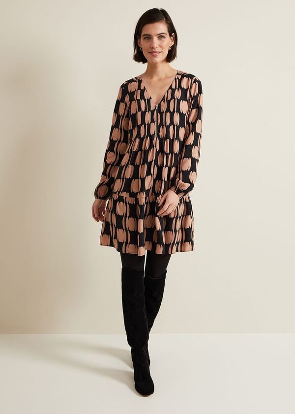 Phase Eight Penele Spot Swing Dress