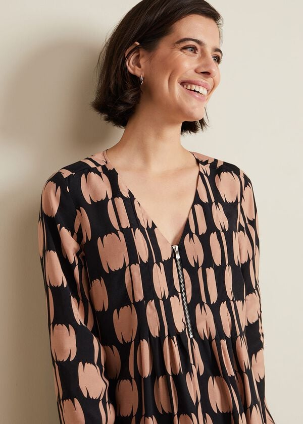 Phase Eight Penele Spot Swing Dress