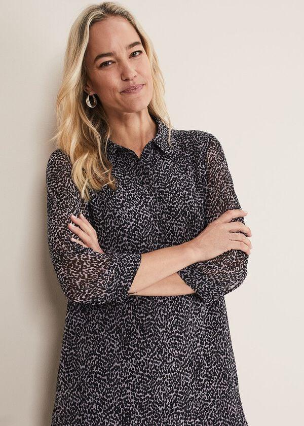 Phase Eight Penelope Chiffon Tiered Mini Dress