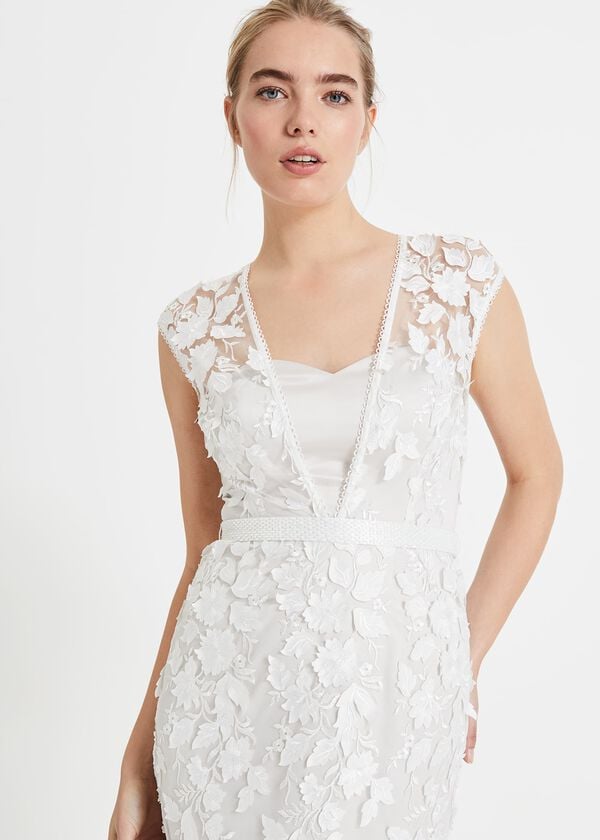 Phase Eight Peony 3d Lace Wedding Dress