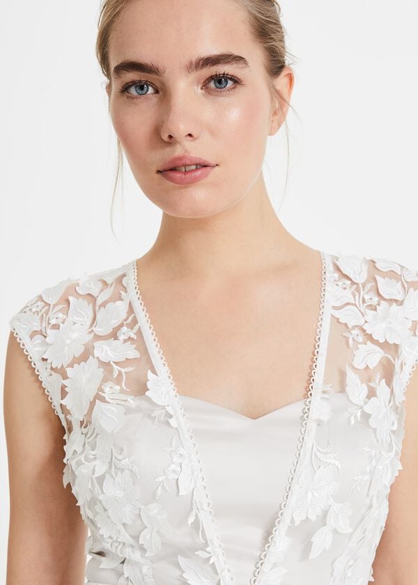 Phase Eight Peony 3d Lace Wedding Dress