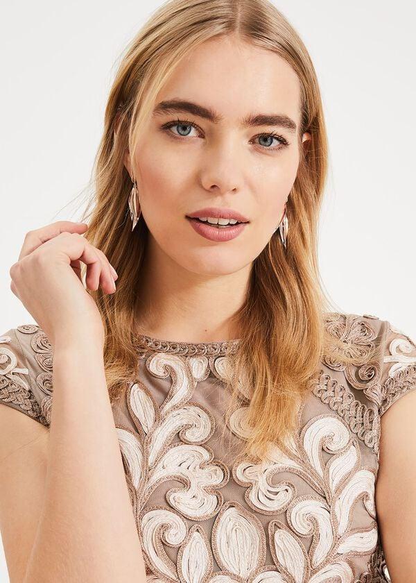 Phase Eight Perdy Tapework Lace Dress