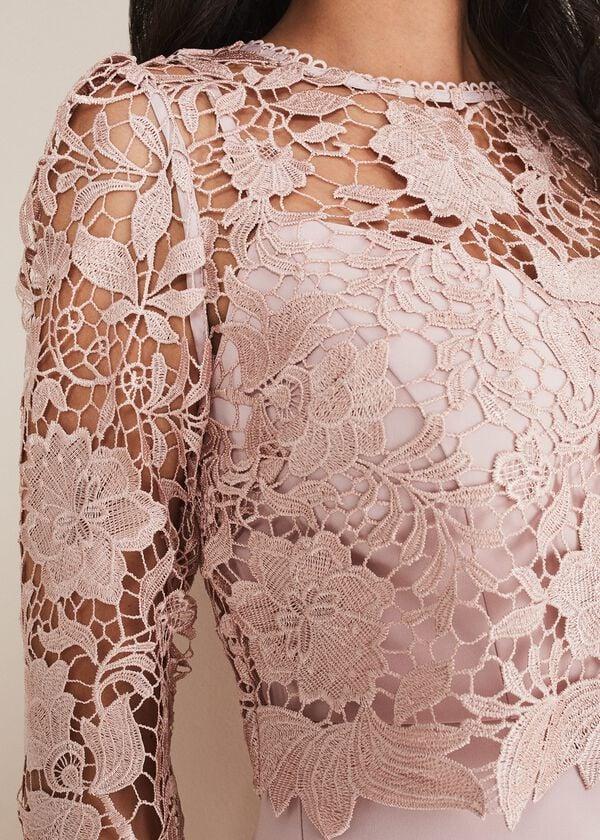 Phase Eight Petite Adeline Double Layer Dress