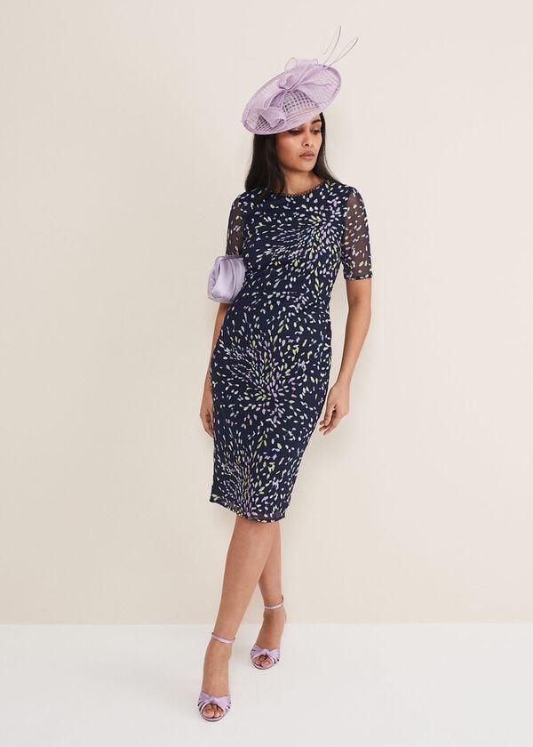 Phase Eight Petite Aileena Embroidered Dress