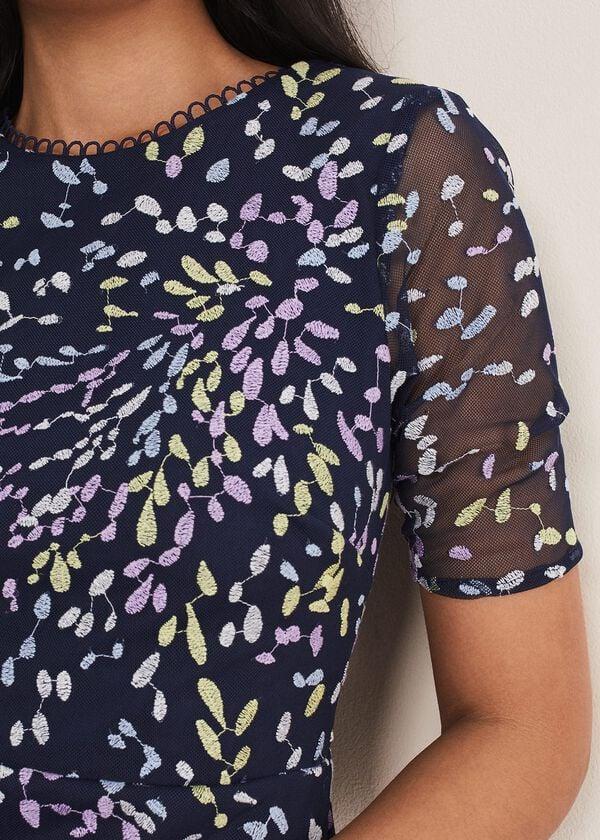 Phase Eight Petite Aileena Embroidered Dress