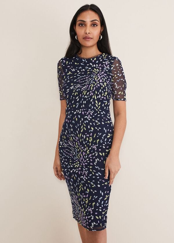phase eight Petite Aileena Embroidered Dress