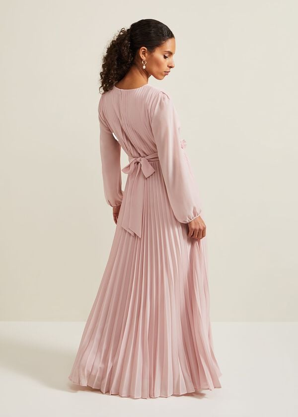 Phase Eight Petite Alecia Pleated Maxi Dress