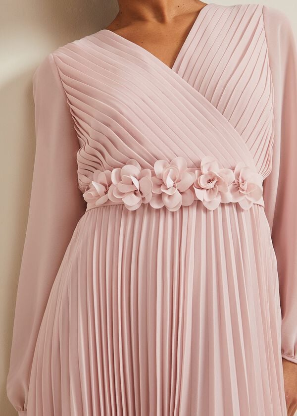 Phase Eight Petite Alecia Pleated Maxi Dress