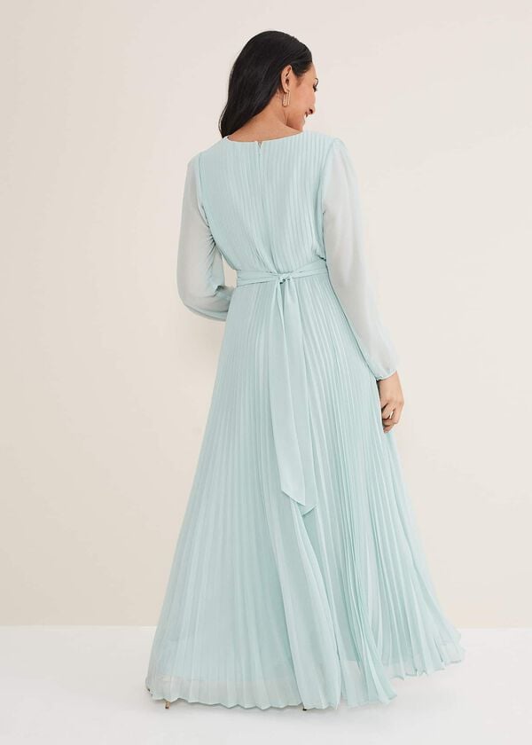 Phase Eight Petite Alecia Pleated Maxi Dress
