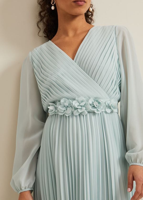 Phase Eight Petite Alecia Pleated Maxi Dress