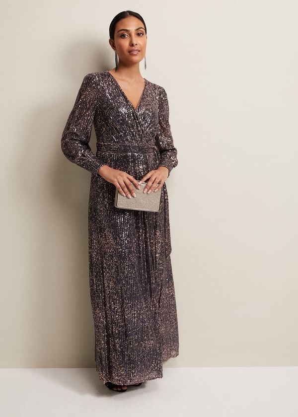 phase eight Petite Amily Sequin Maxi Dress