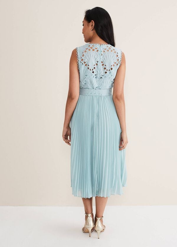 Phase Eight Petite Amora Lace Bodice Dress
