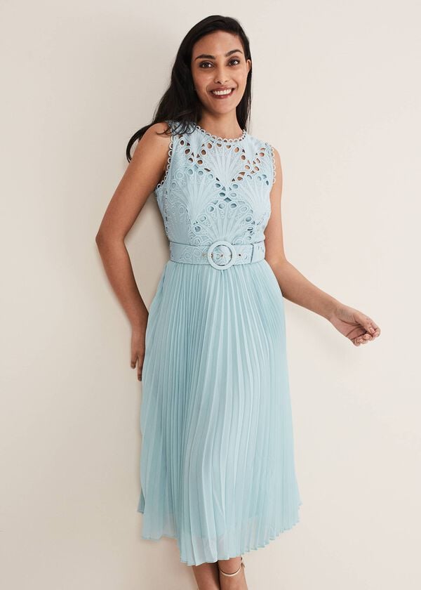Phase Eight Petite Amora Lace Bodice Dress