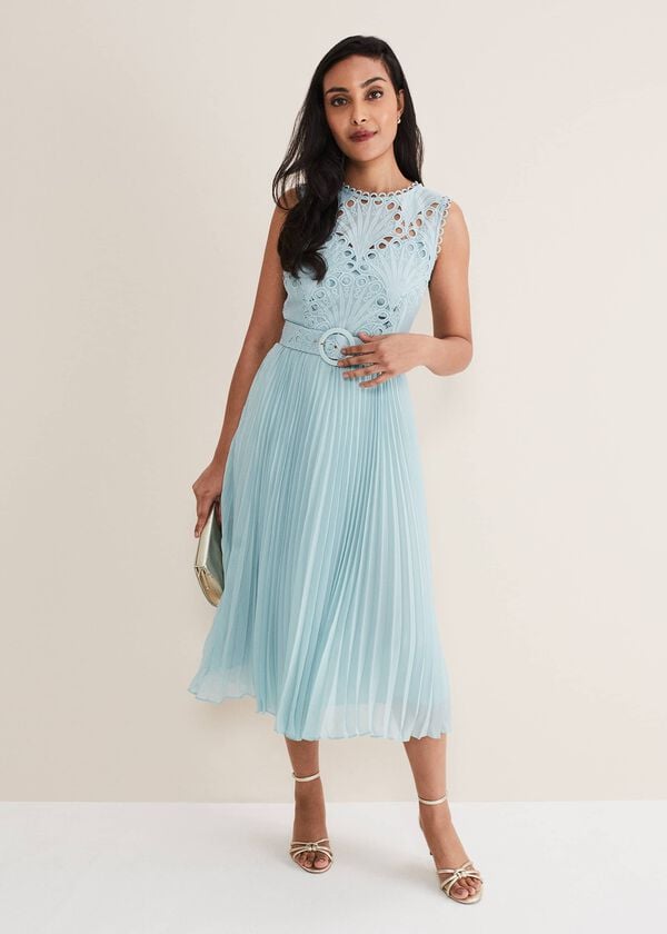 phase eight Petite Amora Lace Bodice Dress