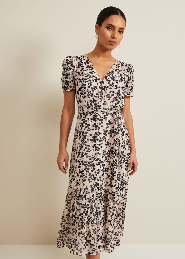 phase eight Petite Amy Floral Midi Dress