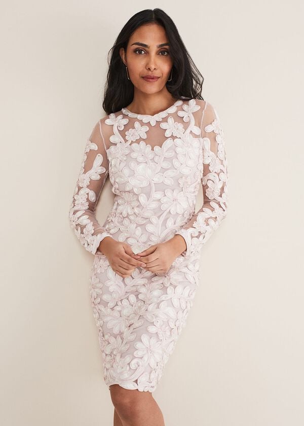 phase eight Petite Annika Tapework Dress