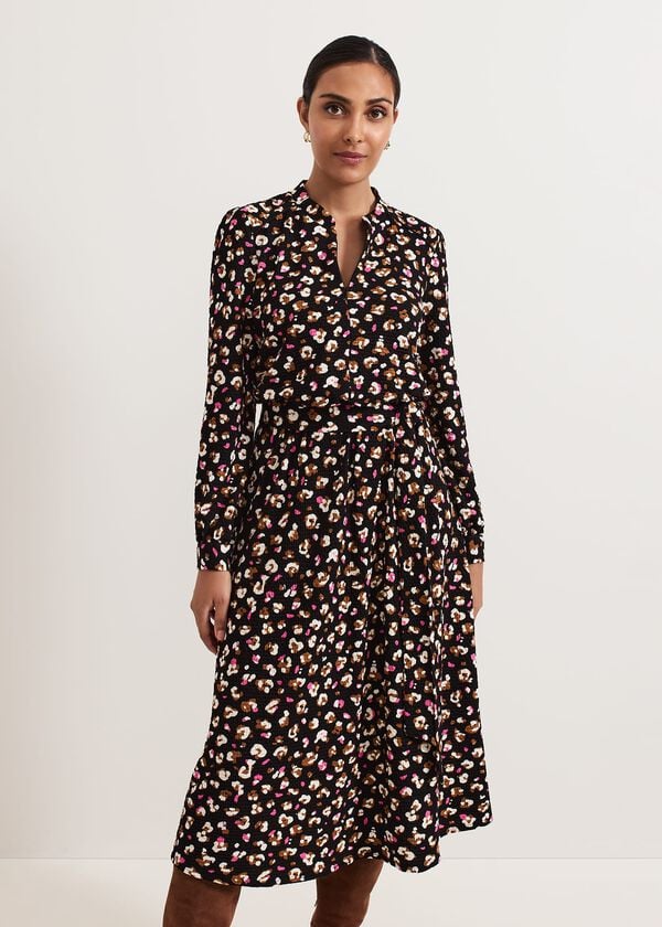 Phase Eight Petite Aoife Printed Jersey Dress