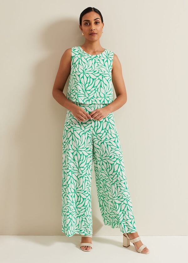phase eight Petite Aubrey Geo Jumpsuit