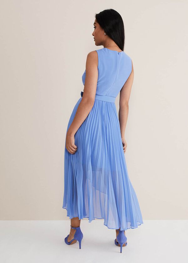 Phase Eight Petite Brianna Pleated Midaxi Dress
