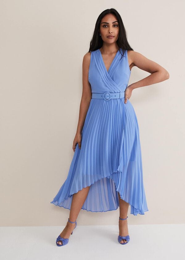 phase eight Petite Brianna Pleated Midaxi Dress