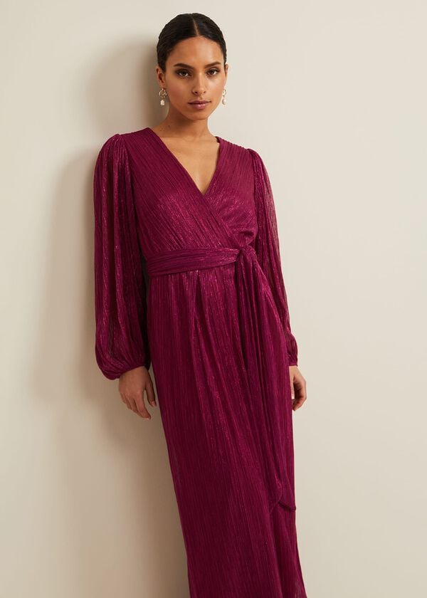 Phase Eight Petite Brielle Wrap Maxi Dress