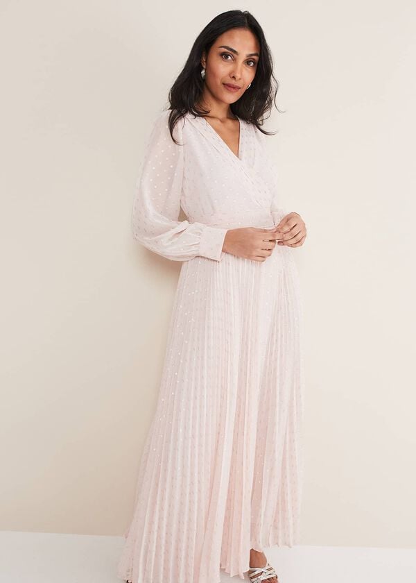 Phase Eight Petite Carmen Fil Coupe Maxi Dress