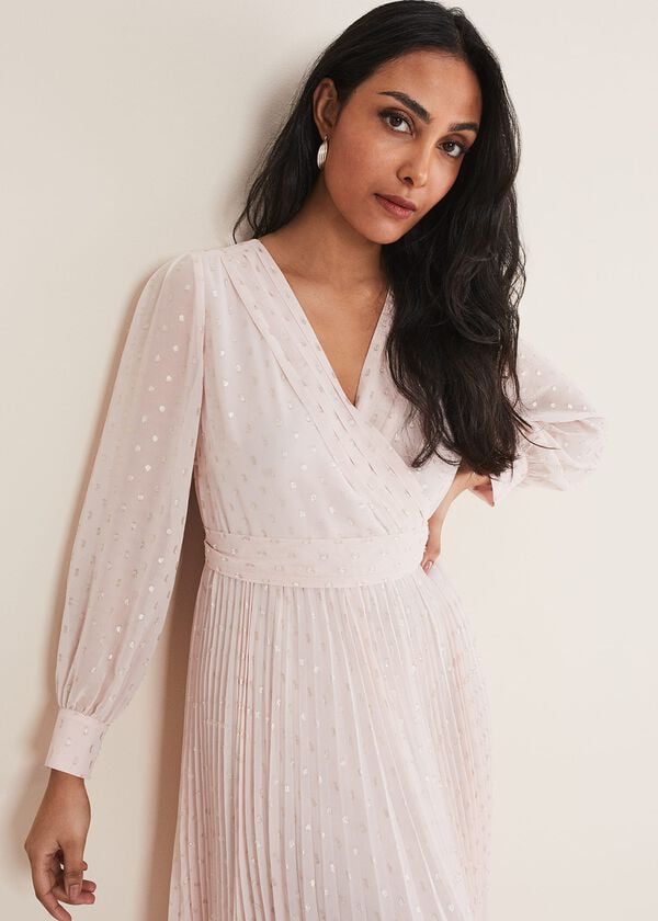 Phase Eight Petite Carmen Fil Coupe Maxi Dress