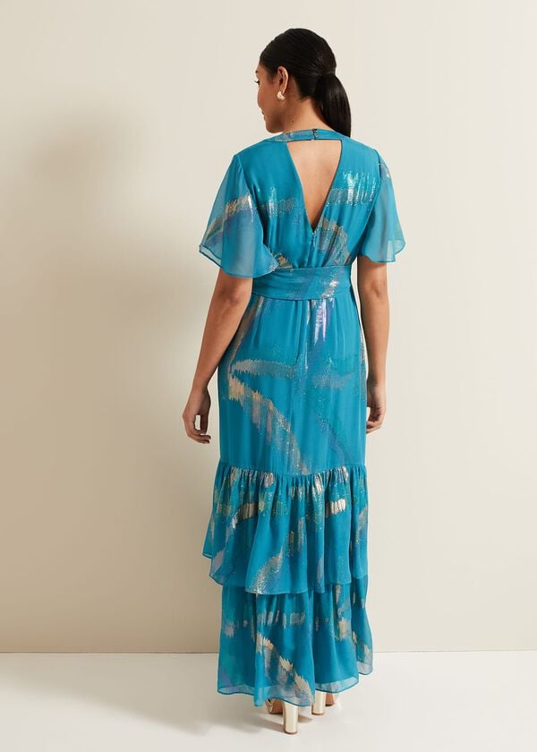 Phase Eight Petite Charissa Silk Maxi Dress