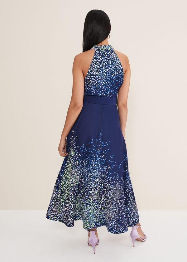 Phase Eight Petite Clea Ditsy Midi Dress