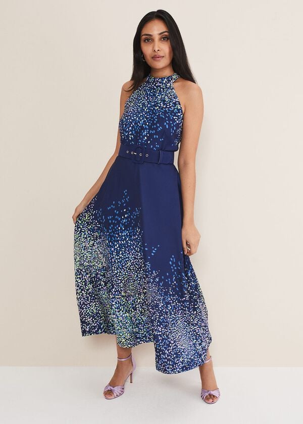 phase eight Petite Clea Ditsy Midi Dress