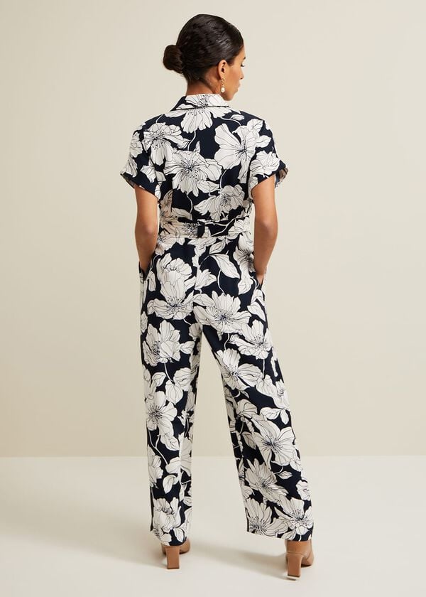 Phase Eight Petite Constance Floral Jumpsuit