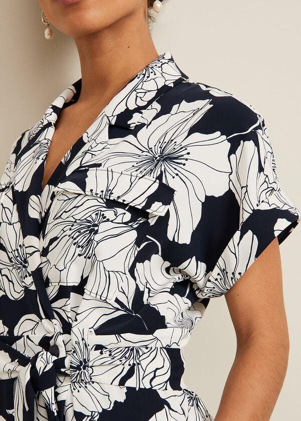 Phase Eight Petite Constance Floral Jumpsuit