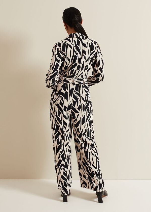 Phase Eight Petite Constance Geo Jumpsuit