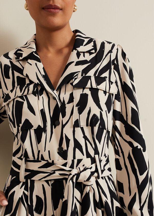 Phase Eight Petite Constance Geo Jumpsuit