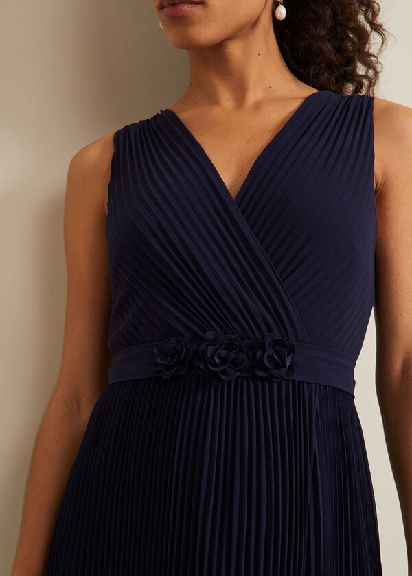 Phase Eight Petite Cressida Pleat Maxi Dress