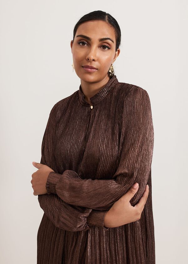 Phase Eight Petite Ella Pink Swing Dress